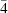\bar{4}
