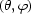 ({\theta, \varphi })