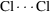 [{\rm Cl}\cdots{\rm Cl}]