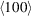 [\langle100\rangle]