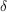 [\delta]