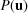 [P({\bf{u}})]