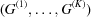 [(G^{(1)}, \ldots, G^{(K)})]
