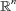 [{\bb R}^n]