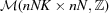 [ {\cal M}(nNK \times nN,{\bb Z})]