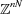 [{\bb Z}^{nN}]