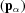 [({\bf p}_\alpha)]