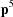 [{\bf p}^5]