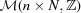 [{\cal M}(n \times N,{\bb Z})]