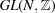 [GL(N,{\bb Z})]