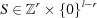 [S \in {\bb Z}^r \times \{0\}^{l-r}]