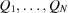 [Q_1,\ldots, Q_N]