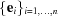 [\{ {\bf e}_i\} _{i = 1,\ldots, n}]