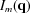 [{I_m}({\bf{q}} )]
