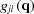 [{g_{jl}}\left({\bf{q}} \right)]