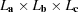 [{L_{\bf{a}}} \times {L_{\bf{b}}} \times {L_{\bf{c}}}]