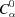 [C_{\alpha}^{0}]