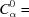 [C_{\alpha}^{0} = ]