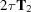 [2\tau{\bf T}_{2}]