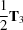 [{{1} \over {2}}{\bf T}_{3}]