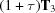 [(1+\tau){\bf T}_{3}]