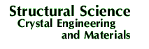 Structural Science homepage