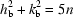 [h_{\rm b}^2+k_{\rm b}^2=5n]