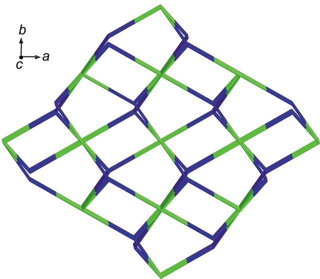 IUCr A Three Dimensional Manganese II Coordination Polymer With Two