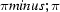 [\pi&minus;\pi]