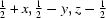 [{\script{1\over 2}}+x,{\script{1\over 2}}-y,z-{\script{1\over 2}}]