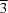\\overline{3}