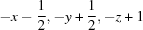[-x-{\script{1\over 2}}, -y+{\script{1\over 2}}, -z+1]