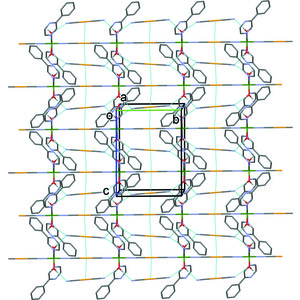 IUCr Crystal structure of catena poly gold I μ cyanido diaquabis