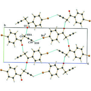 Iucr Crystal Structure Of Bromophenyl But Yn One