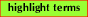 highlight terms