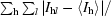 [\textstyle \sum_{\bf h}\sum_{l}|I_{{\bf h}l} - \langle I_{\bf h}\rangle|/]