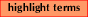 highlight terms