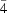 [\bar{4}]
