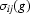 [\sigma _{ij} ( g )]