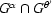 [G^{\alpha} \cap G^{\theta '}]