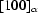 [[{100} ]_{\alpha}]