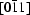 [[0 \bar{1} 1]]