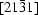 [[2 1 \bar{3} 1]]