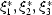 [\xi_1^*,\xi_2^*,\xi_3^*]