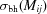 [\sigma _{{\rm bh}}(M_{{ij}})]