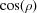 [\cos(\rho)]