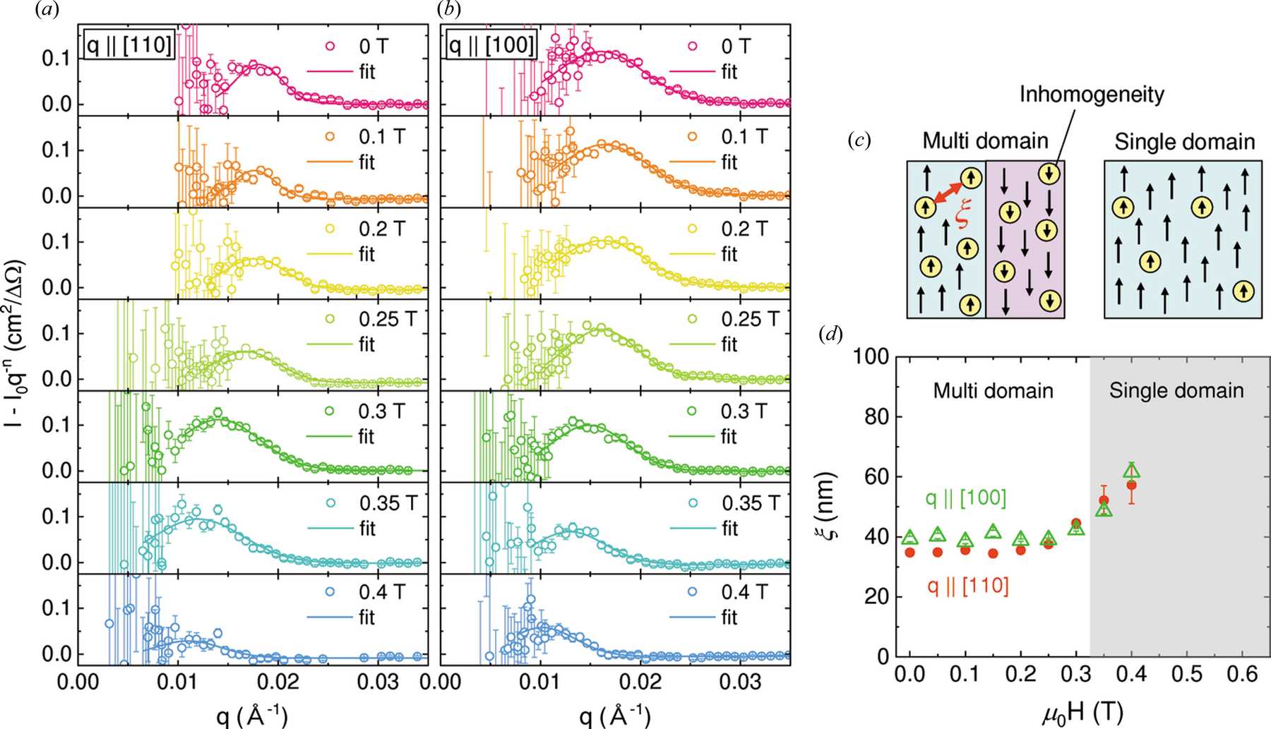 IUCr Unveiling The Anisotropic Fractal Magnetic Domain Structure In