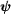 [bold psi]