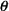 [bold theta]