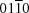 [01\overline 10]